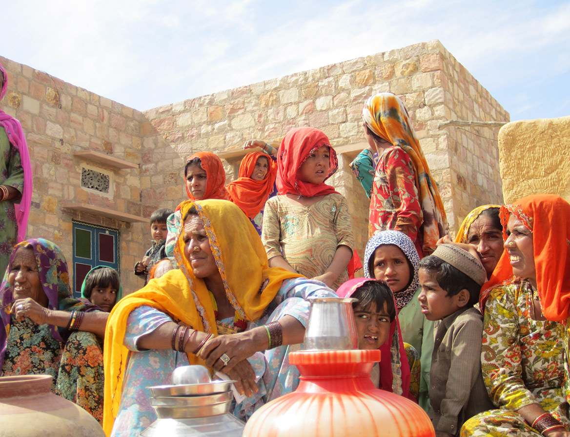 Transporting Water In The Indian Desert